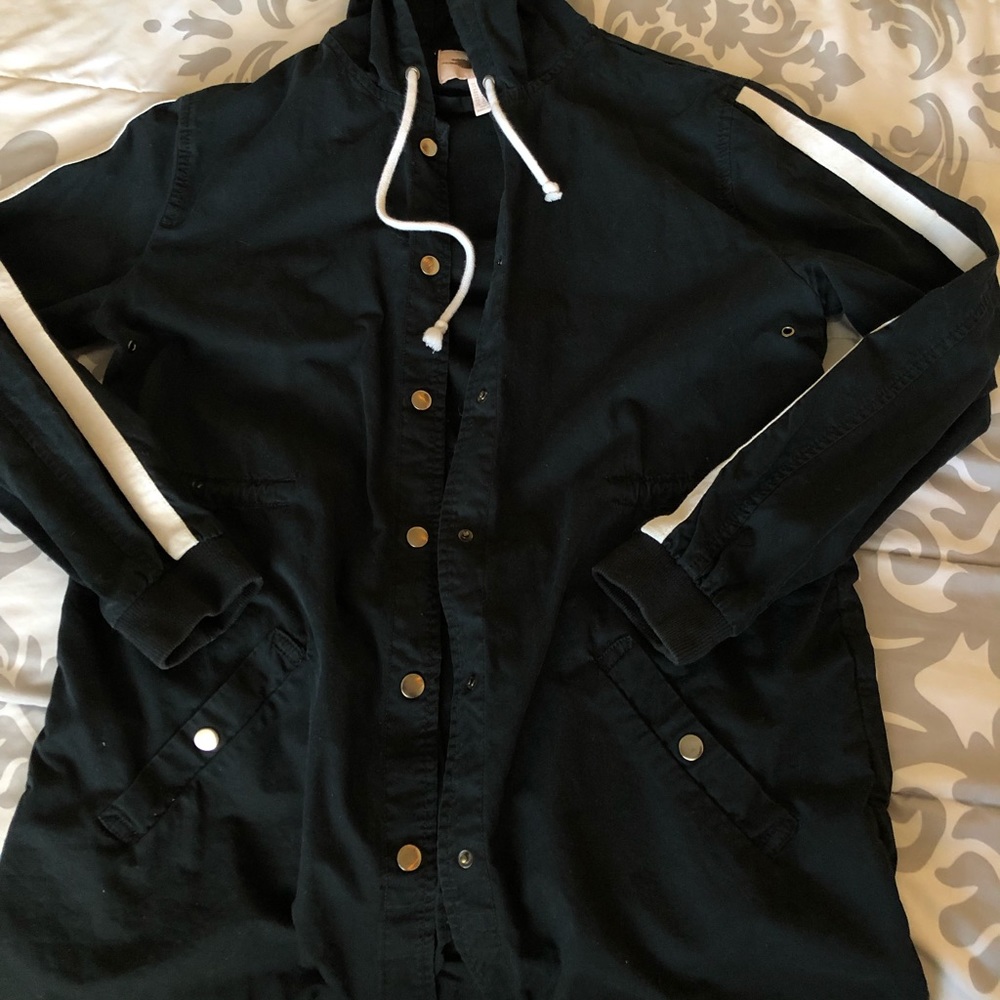 Black winter coat
